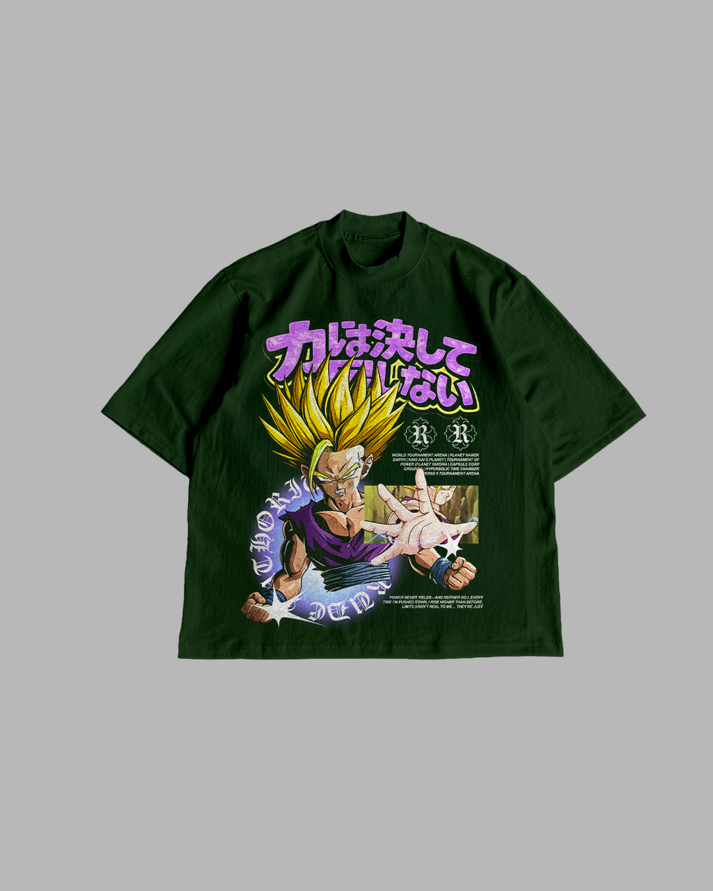 HIDDEN FURY 'PREMIUM' OVERSIZED TEE