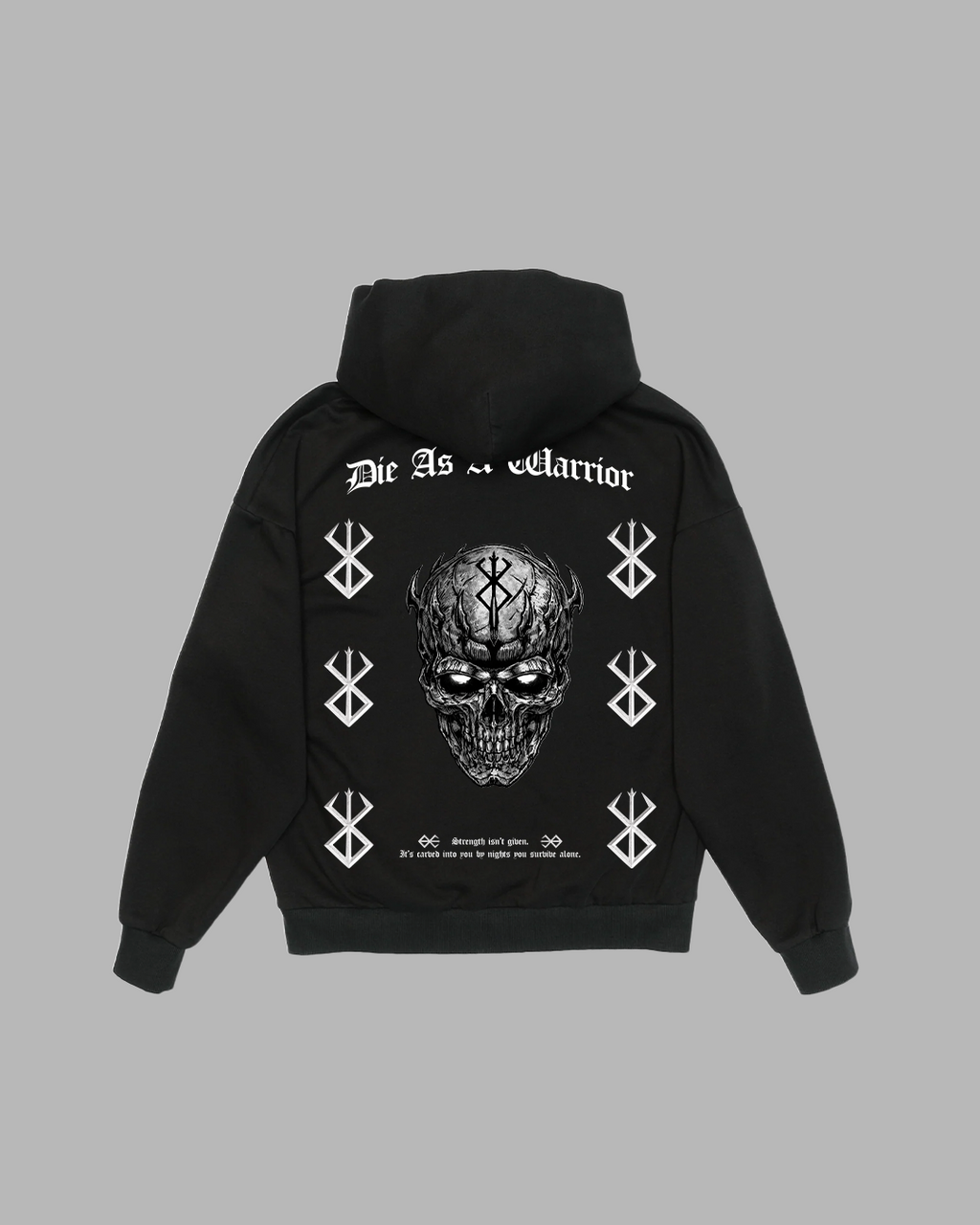 IRON PATH 'PERFORMANCE' DROP SHOULDER HOODIE