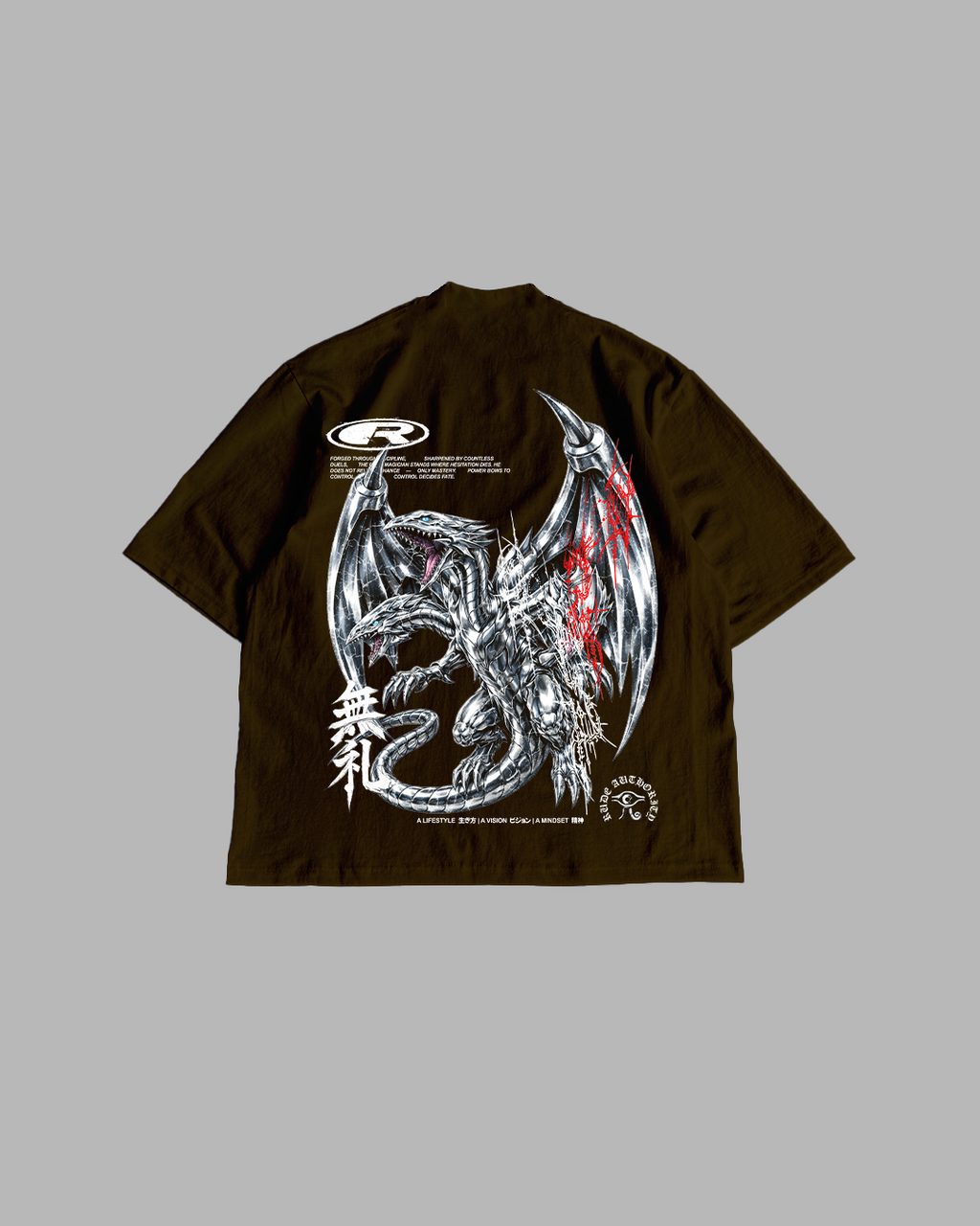 IVORY TYRANT 'PREMIUM' OVERSIZED TEE