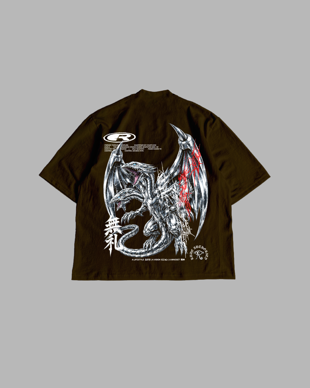 IVORY TYRANT 'PREMIUM' OVERSIZED TEE