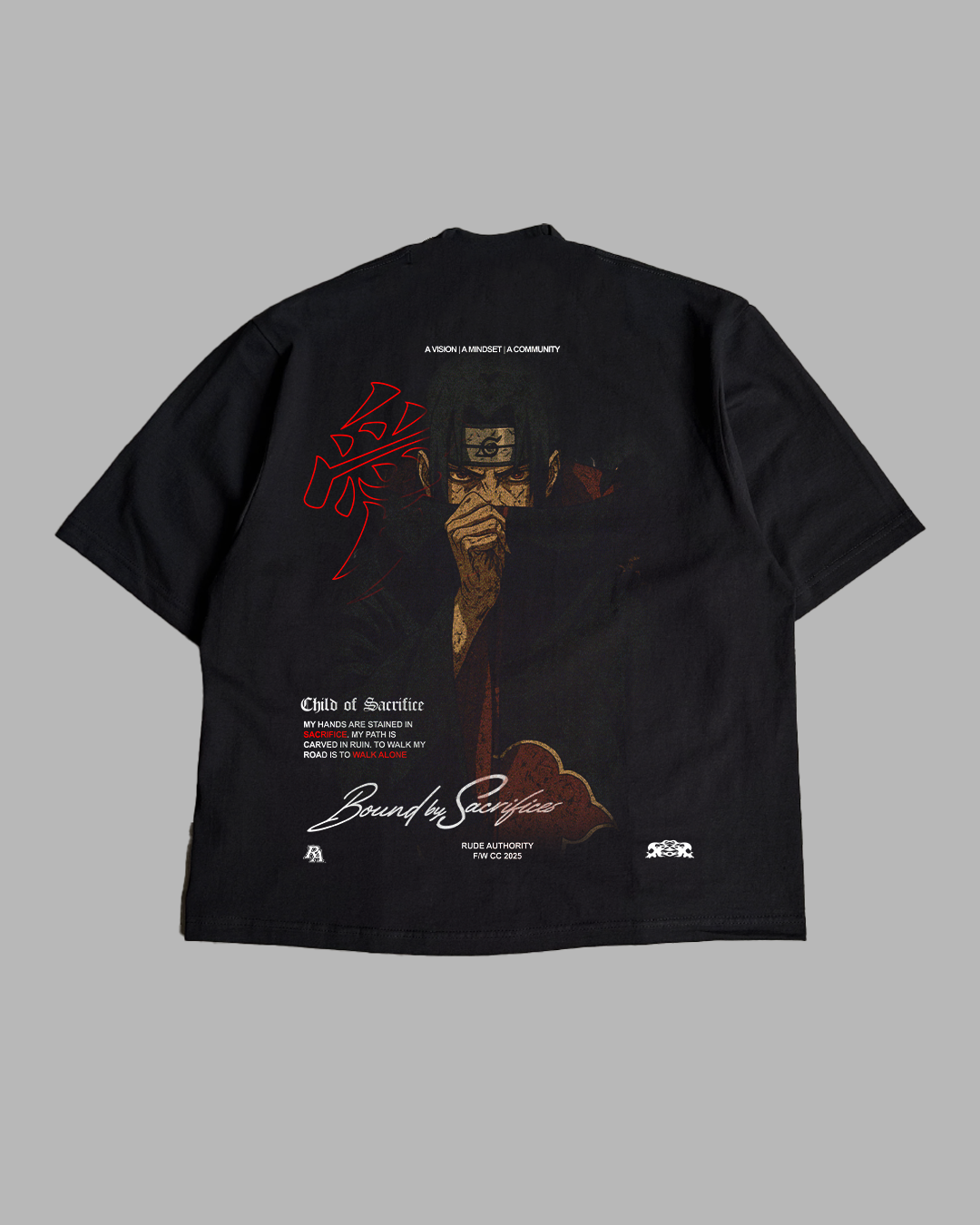 REIGN OF SHADOWS 'PREMIUM' OVERSIZED TEE