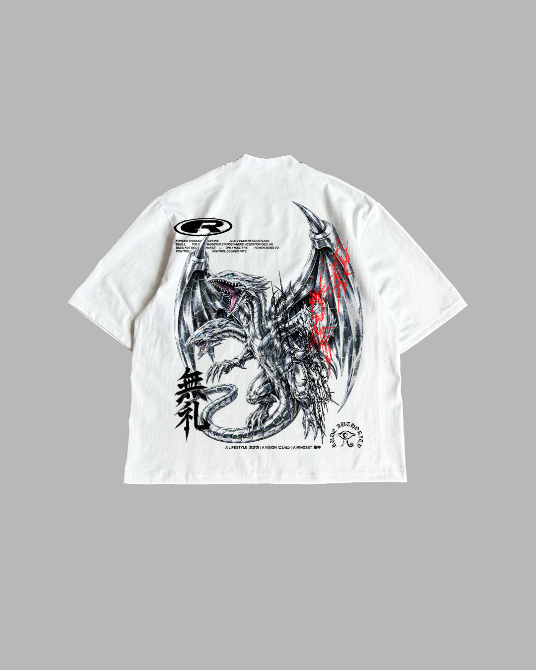 IVORY TYRANT 'PREMIUM' OVERSIZED TEE