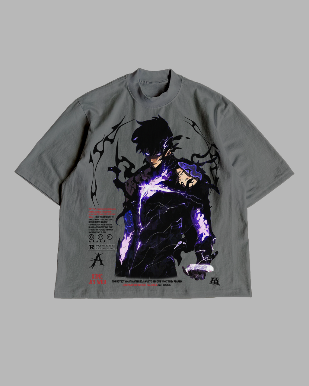 LONE ASCENDANT PREMIUM OVERSIZED TEE