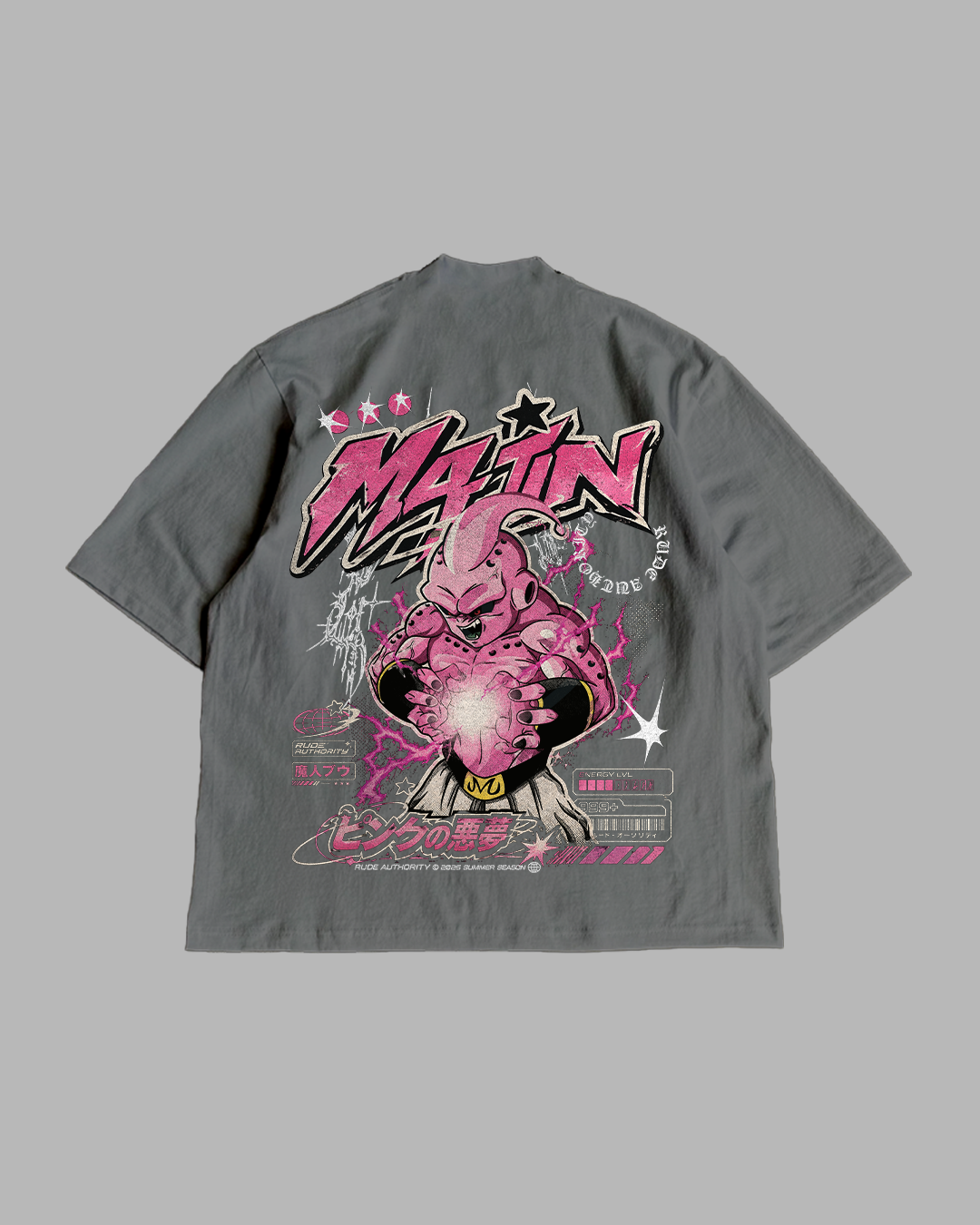 PINK STATE 'PREMIUM' OVERSIZED TEE