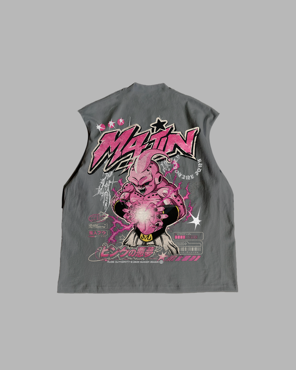 PINK STATE 'PREMIUM' OVERSIZED TEE