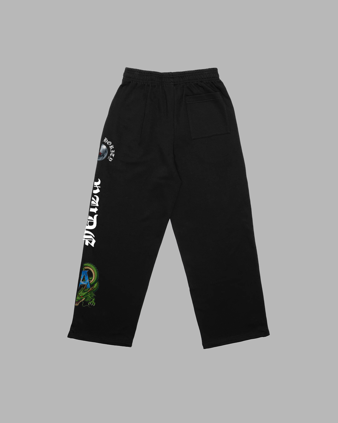 POWER NEVER YIELDS WIDE LEG SWEATPANTS