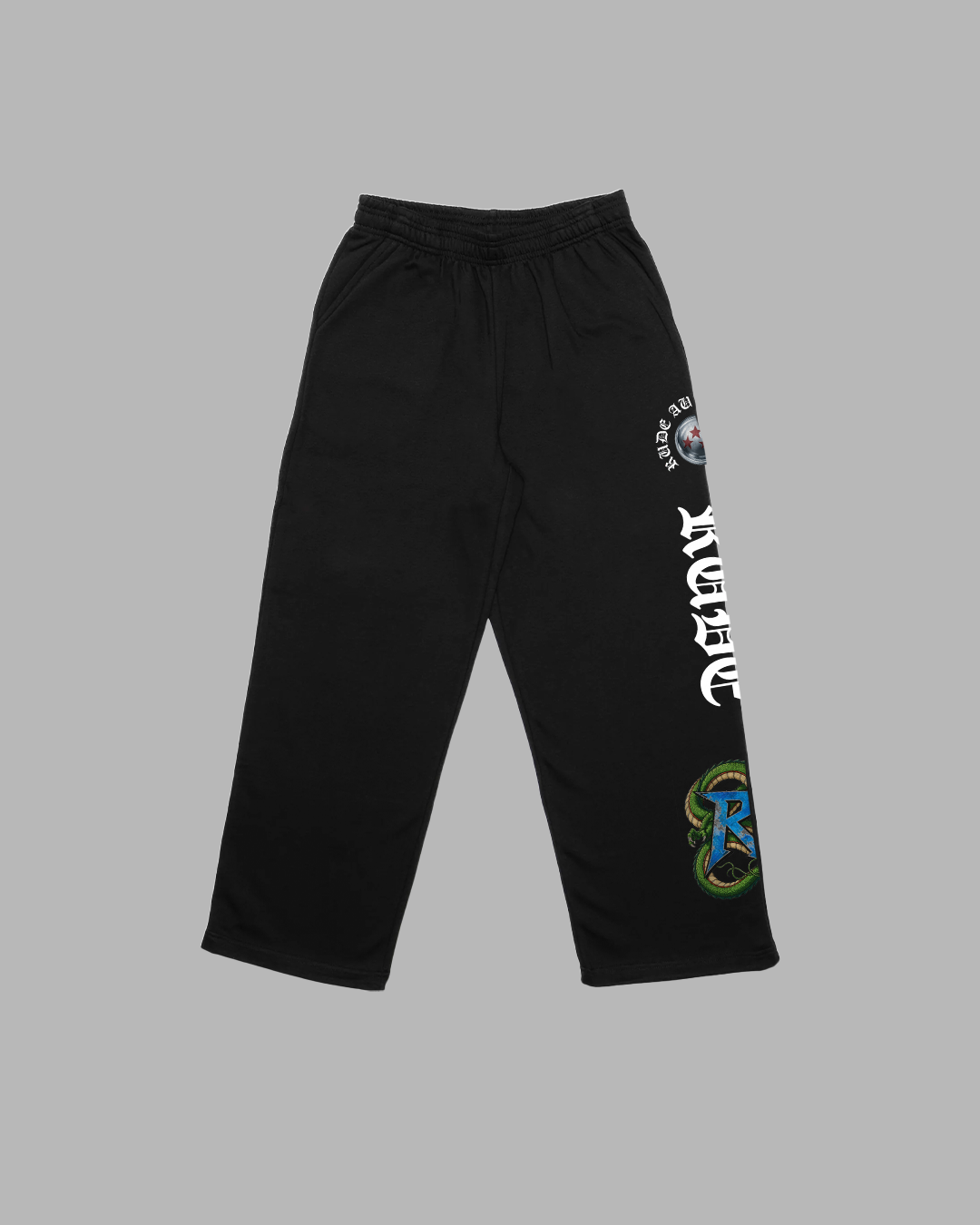 POWER NEVER YIELDS WIDE LEG SWEATPANTS