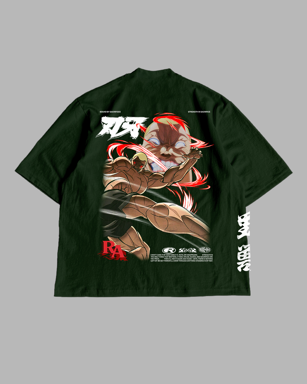 PAID BY BLOOD 'PREMIUM' OVERSIZED TEE