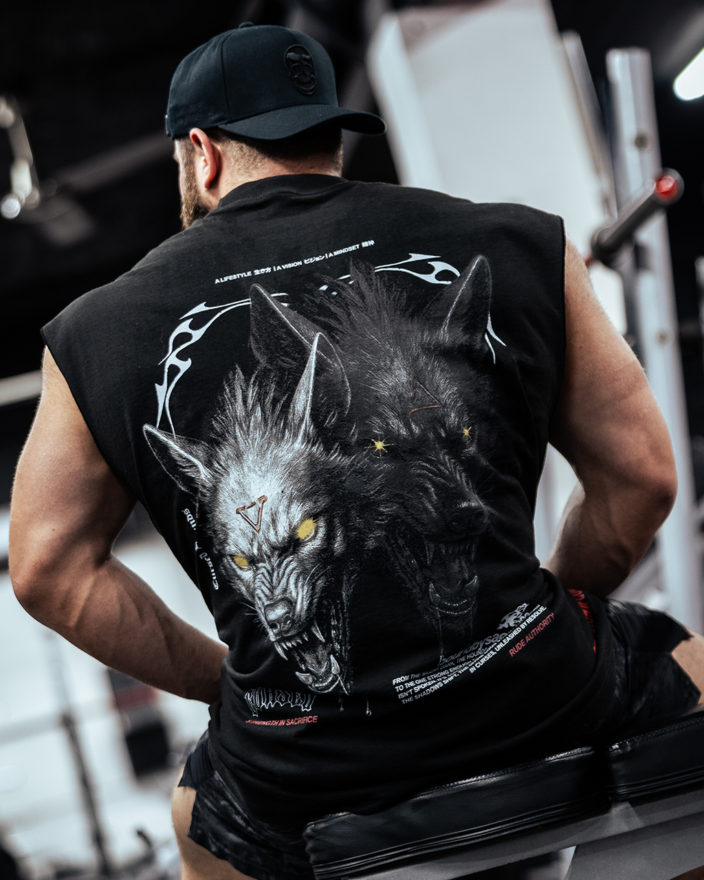 CURSED HOUNDS 'PREMIUM' OVERSIZED TEE