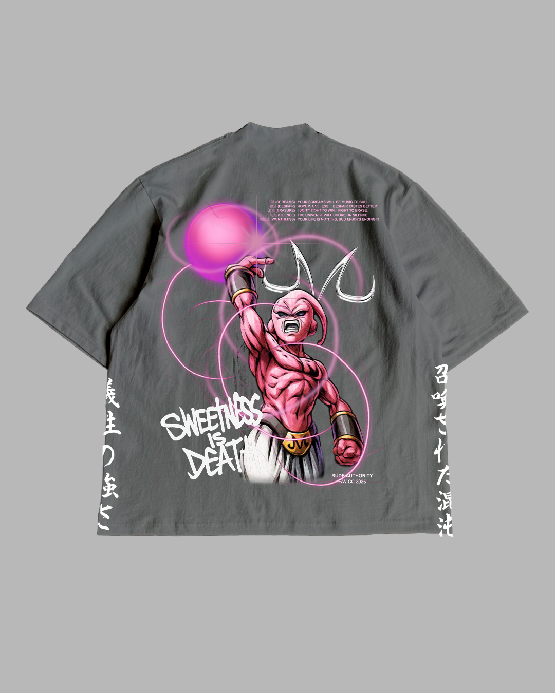 PINK VOID 'PREMIUM' OVERSIZED TEE