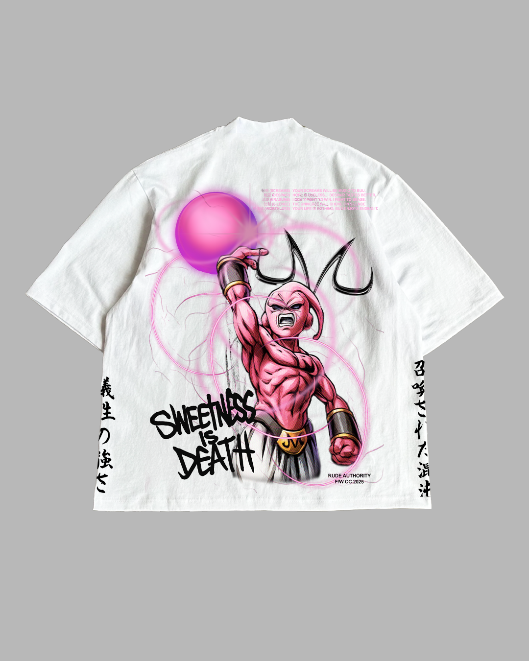 PINK VOID 'PREMIUM' OVERSIZED TEE