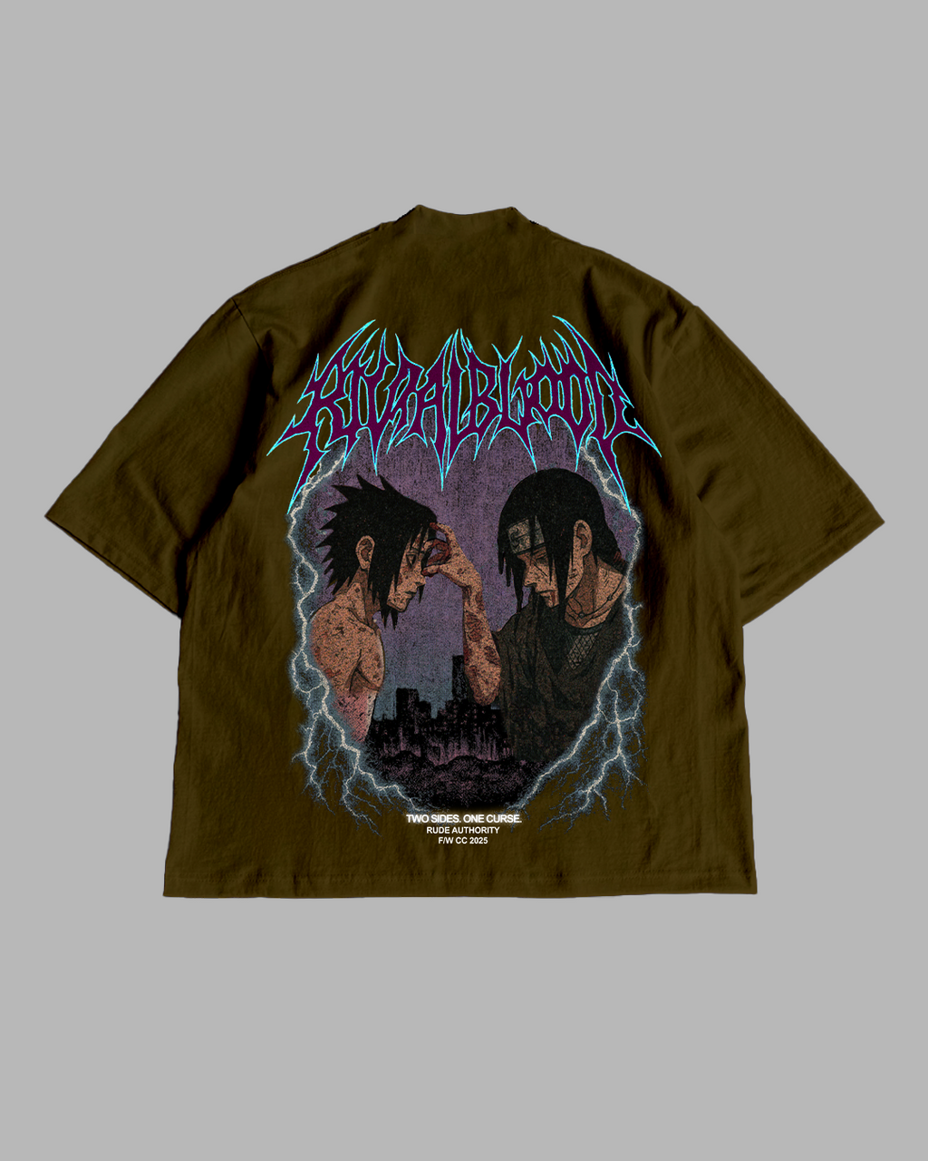 RIVAL BLOOD 'PREMIUM' OVERSIZED TEE