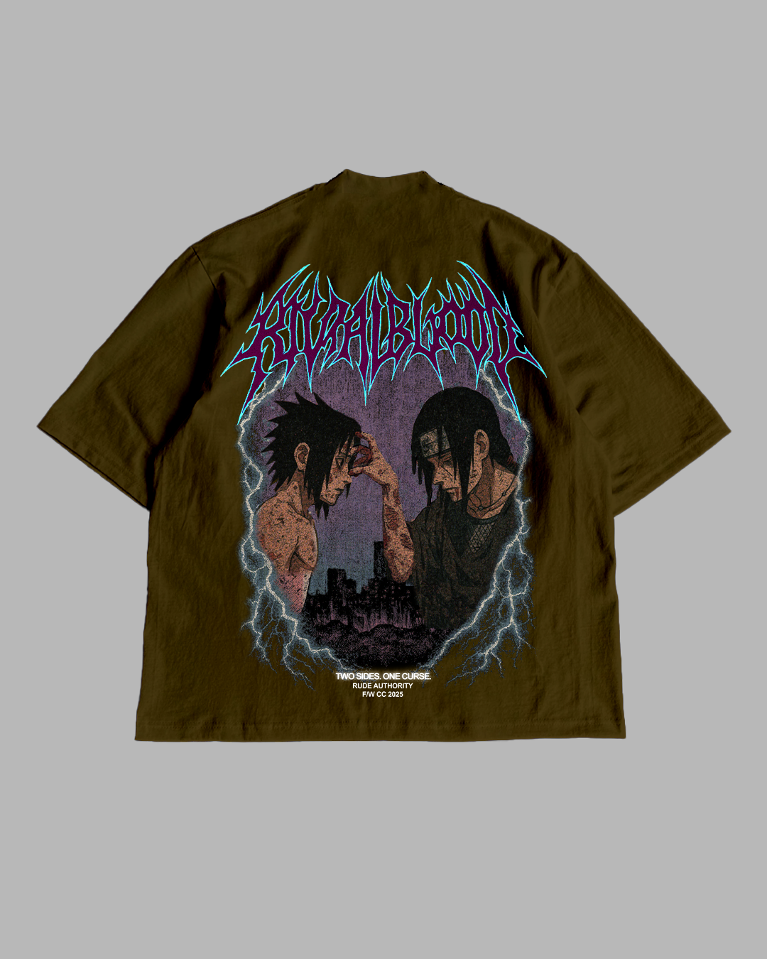 RIVAL BLOOD 'PREMIUM' OVERSIZED TEE