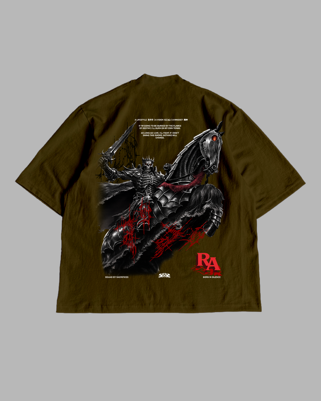 RELIC KNIGHT 'PREMIUM' OVERSIZED TEE