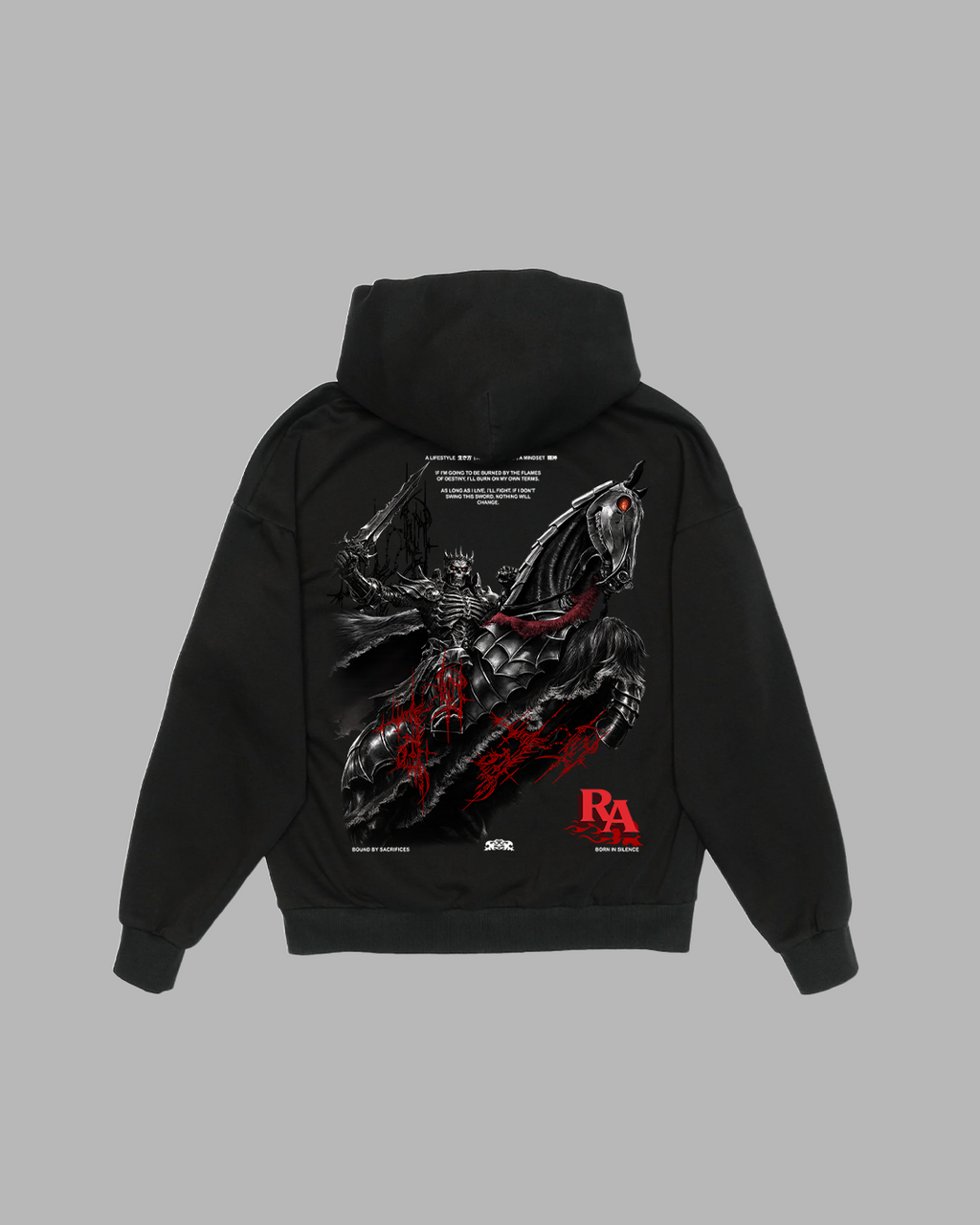 IRON PATH 'PERFORMANCE' DROP SHOULDER HOODIE
