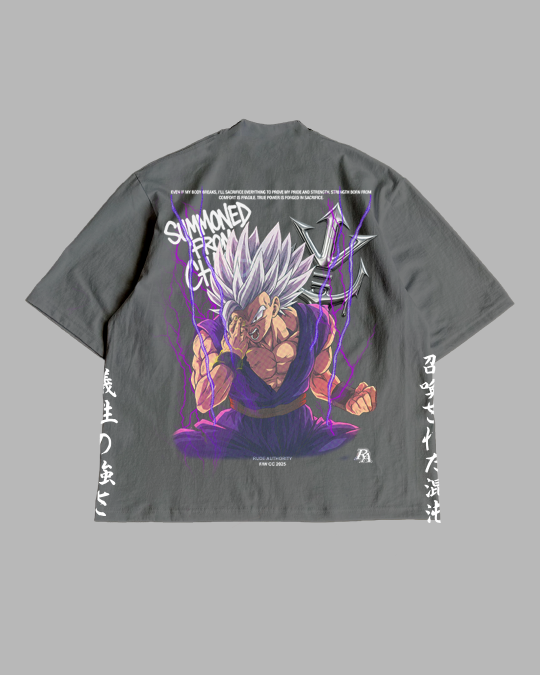 SUMMONED BY THE BEAST 'PREMIUM' OVERSIZED TEE