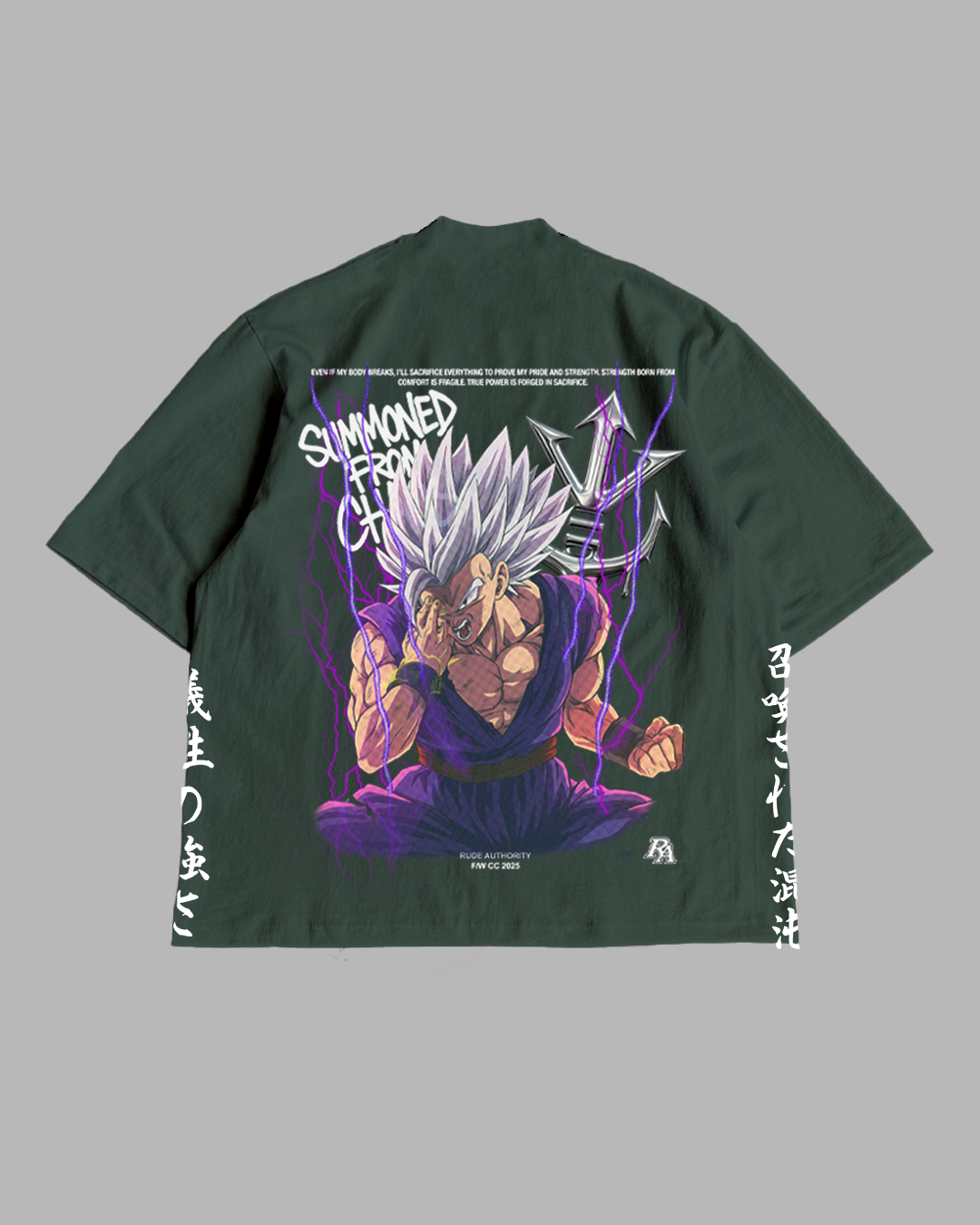SUMMONED BY THE BEAST 'PREMIUM' OVERSIZED TEE