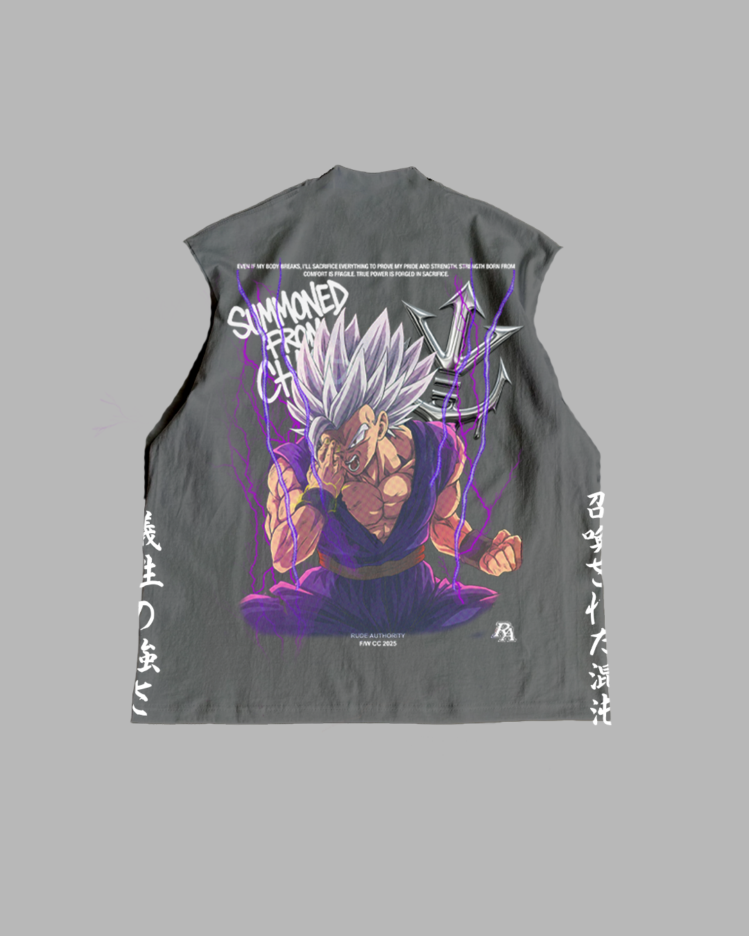 SUMMONED BY THE BEAST 'PREMIUM' OVERSIZED TEE