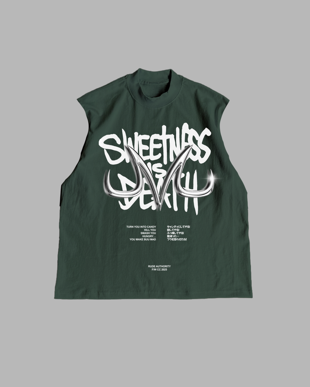SWEETNESS IS DEATH 'PREMIUM' OVERSIZED TEE