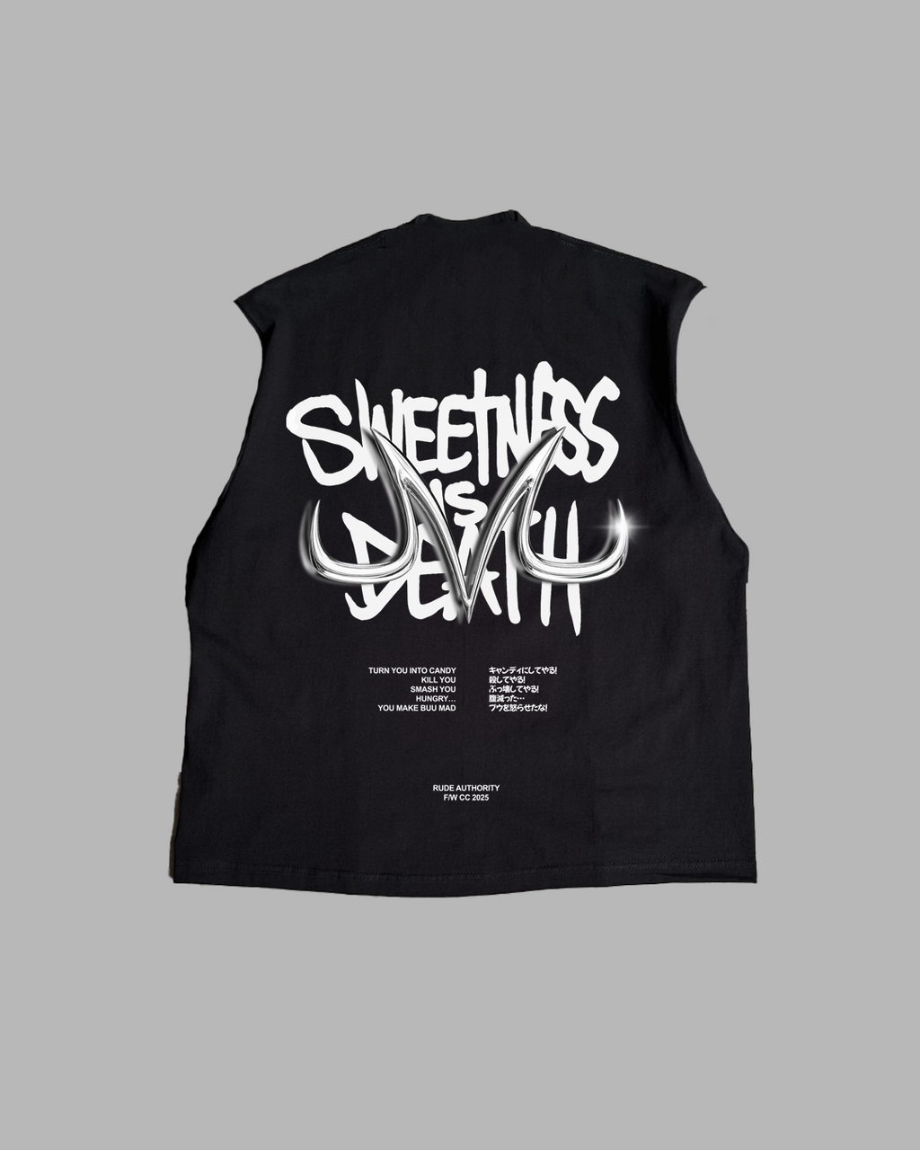 SWEETNESS IS DEATH 'PREMIUM' OVERSIZED TEE