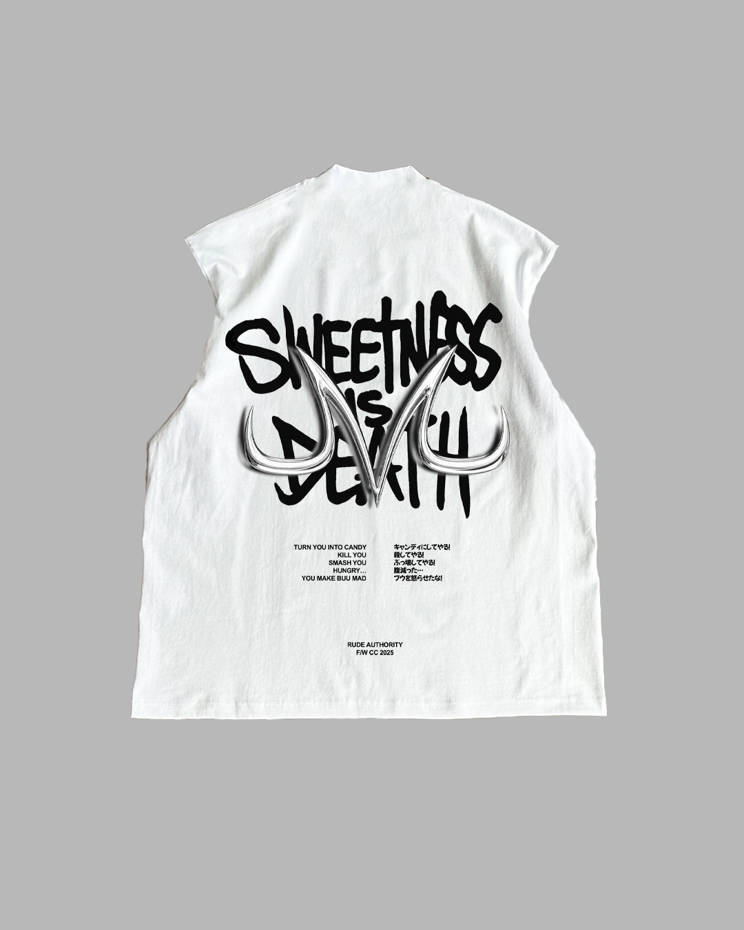 SWEETNESS IS DEATH 'PREMIUM' OVERSIZED TEE