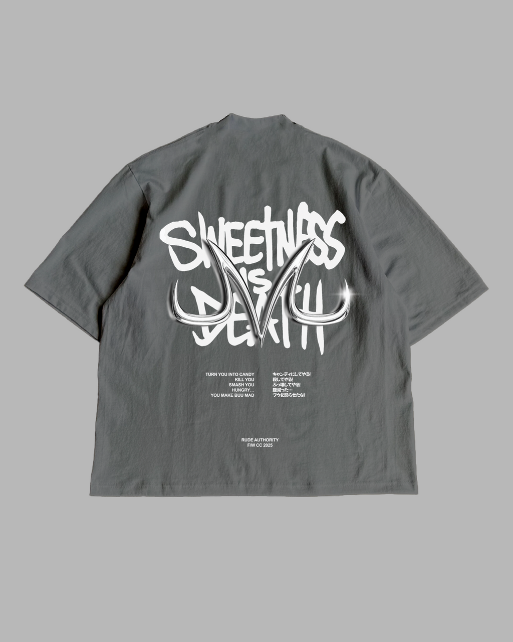 SWEETNESS IS DEATH 'PREMIUM' OVERSIZED TEE