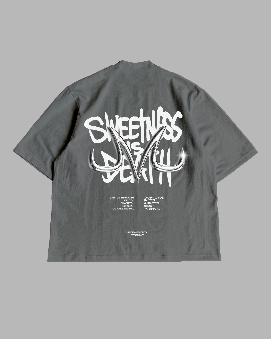 SWEETNESS IS DEATH 'PREMIUM' OVERSIZED TEE