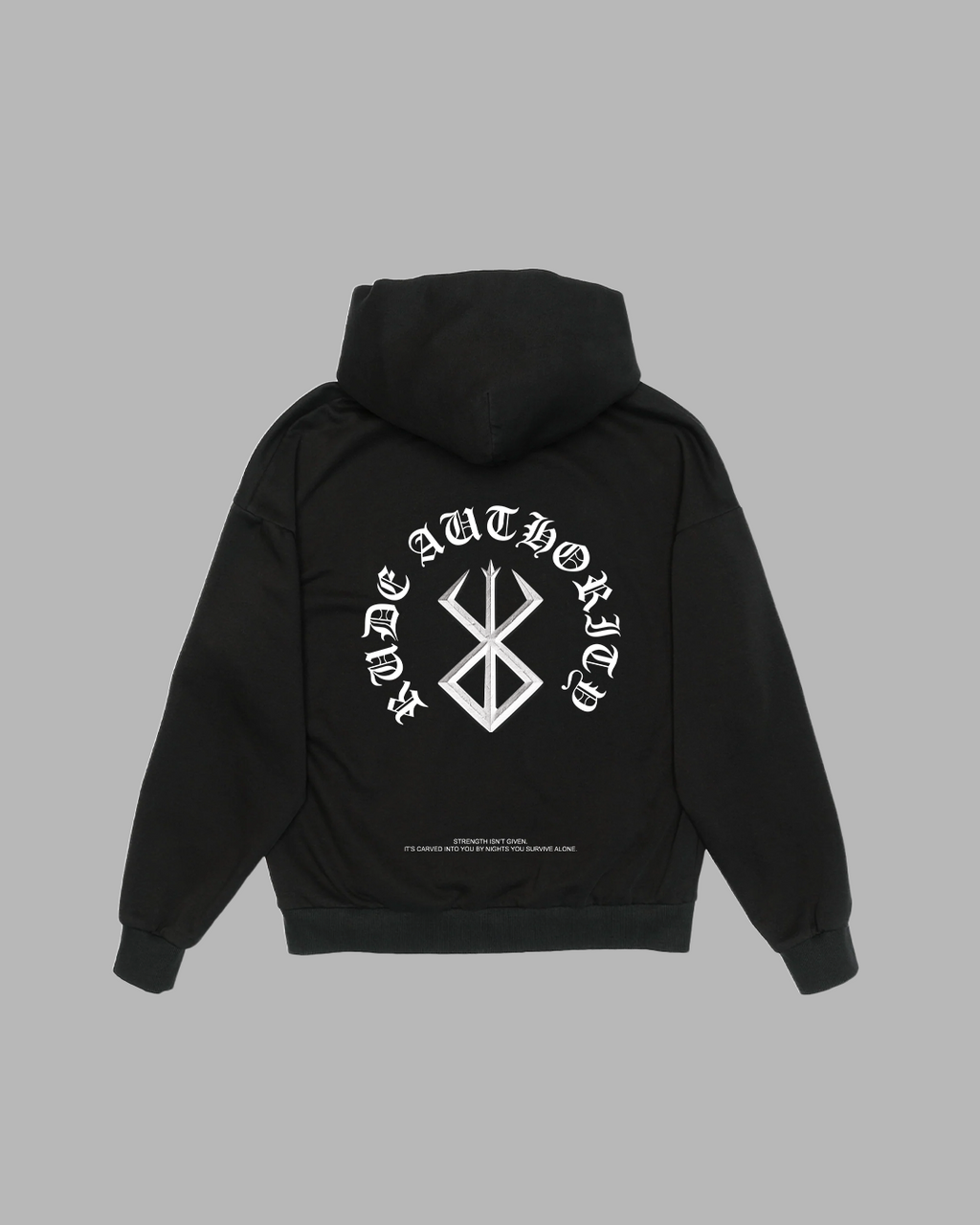 IRON PATH 'PERFORMANCE' DROP SHOULDER HOODIE