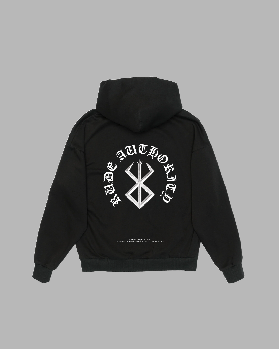 IRON PATH 'PERFORMANCE' DROP SHOULDER HOODIE