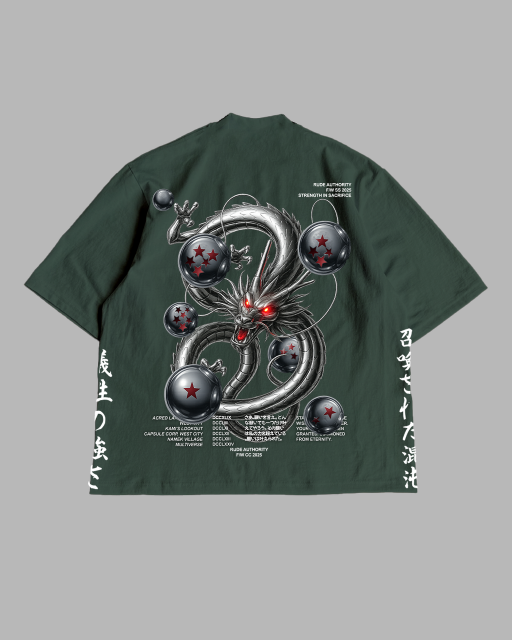 CHROME-RON 'PREMIUM' OVERSIZED TEE