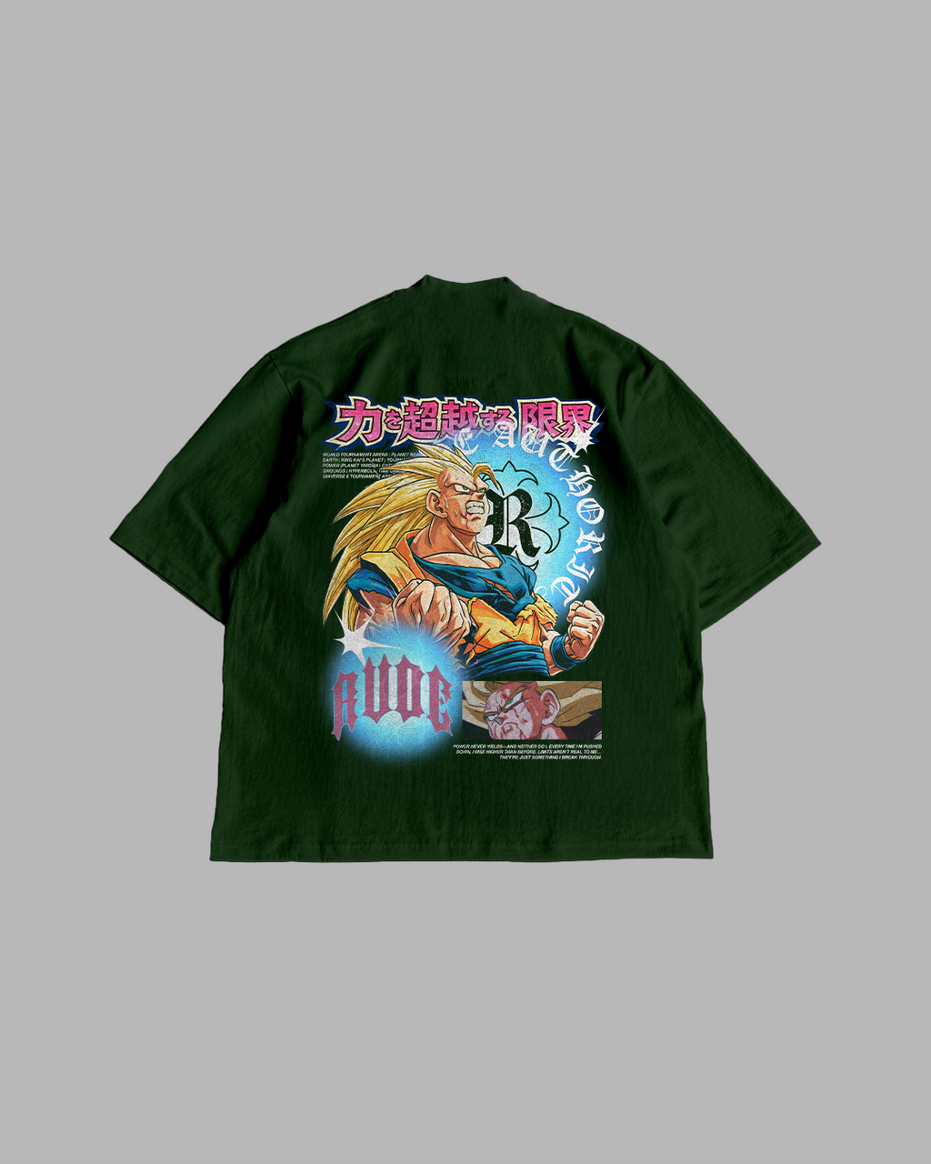 SACRED STRENGTH 'PREMIUM' OVERSIZED TEE