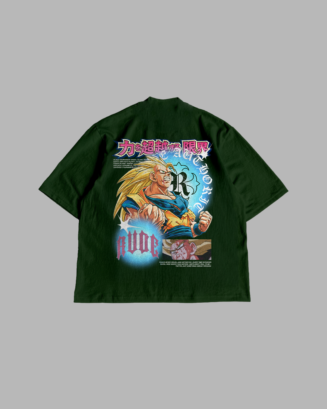SACRED STRENGTH 'PREMIUM' OVERSIZED TEE