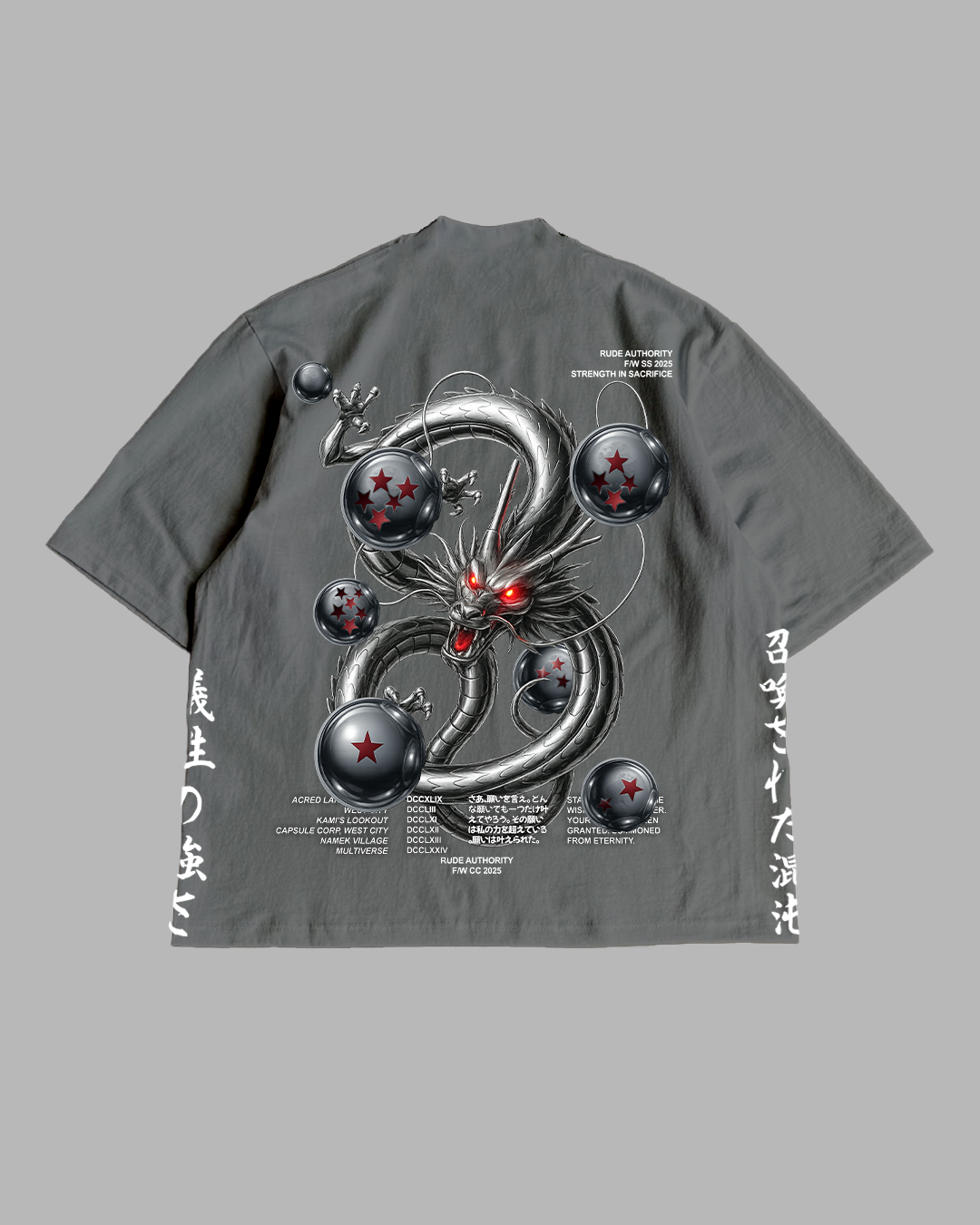 CHROME-RON 'PREMIUM' OVERSIZED TEE