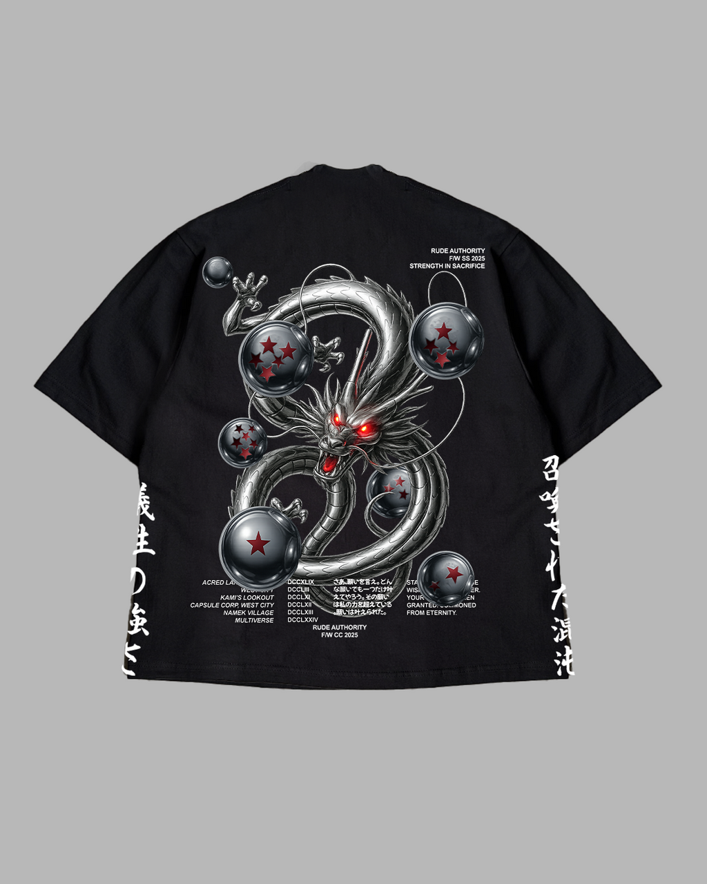 CHROME-RON 'PREMIUM' OVERSIZED TEE