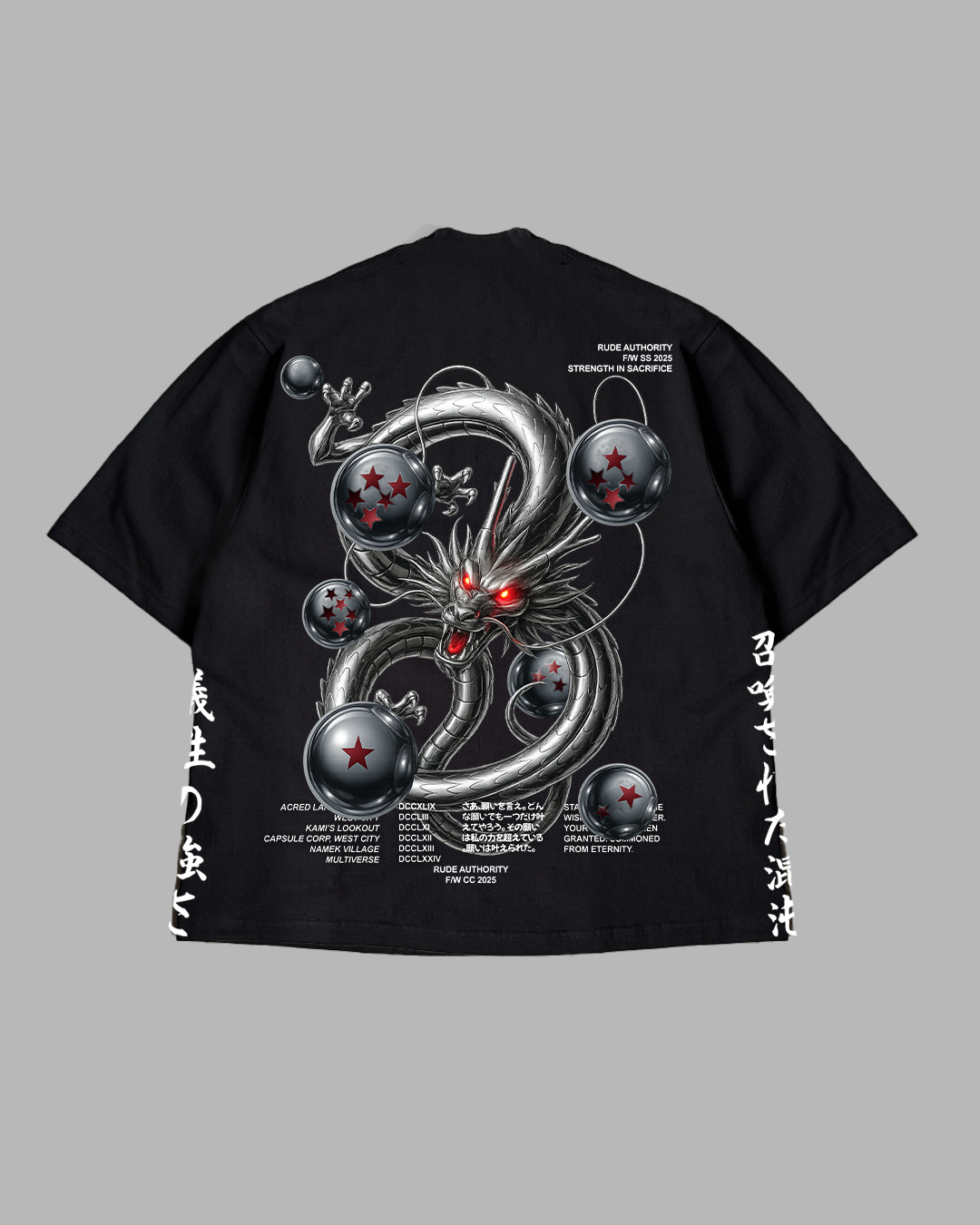 CHROME-RON 'PREMIUM' OVERSIZED TEE