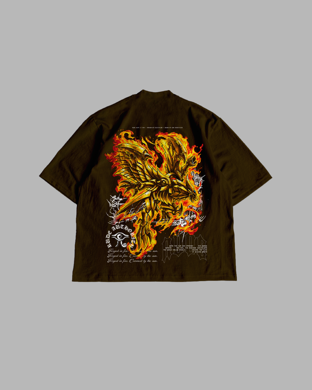 SOLAR TYRANT 'PREMIUM' OVERSIZED TEE