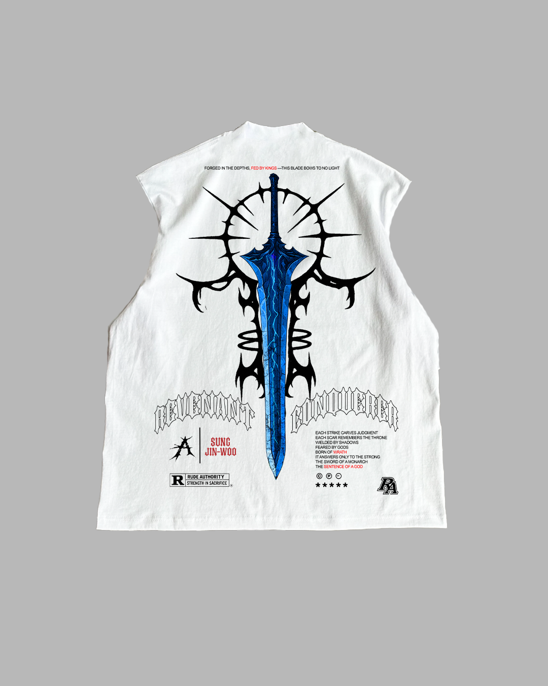 CONQUERERS SWORD PREMIUM OVERSIZED TEE