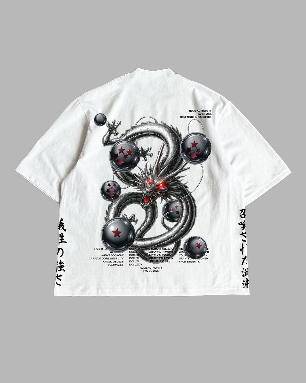 CHROME-RON 'PREMIUM' OVERSIZED TEE