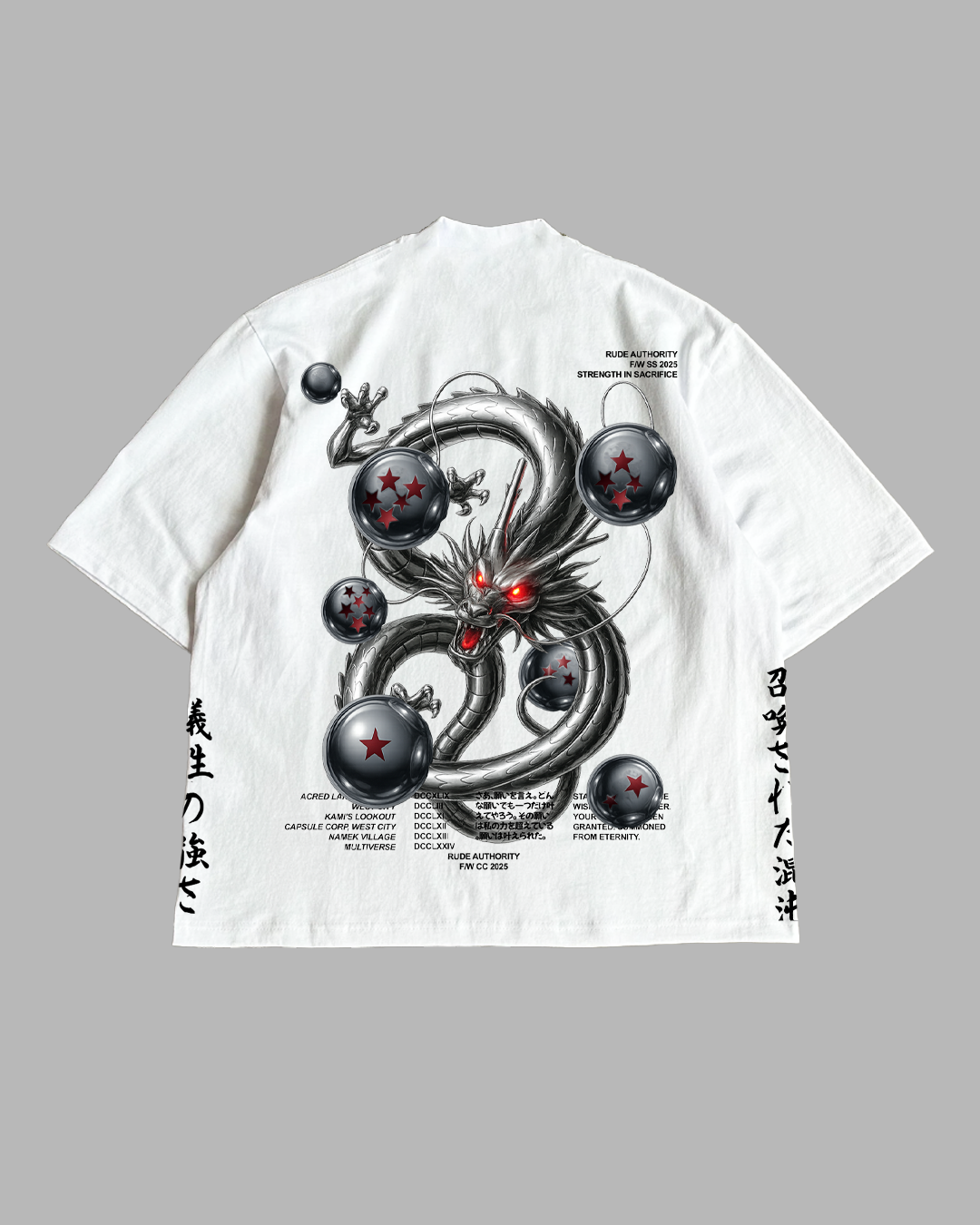 CHROME-RON 'PREMIUM' OVERSIZED TEE