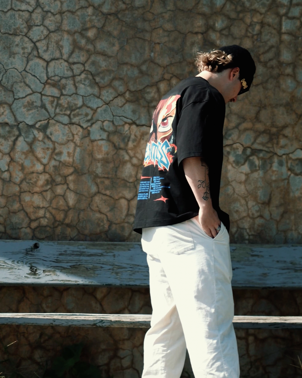 CRIMSON GAZE 'PREMIUM' OVERSIZED TEE