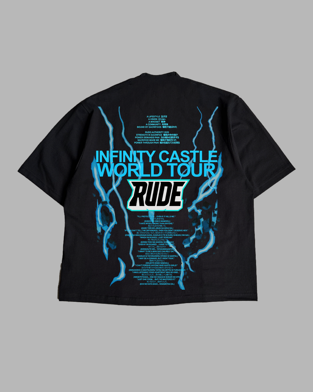 THUNDER DISCIPLE 'LEGACY' OVERSIZED TEE