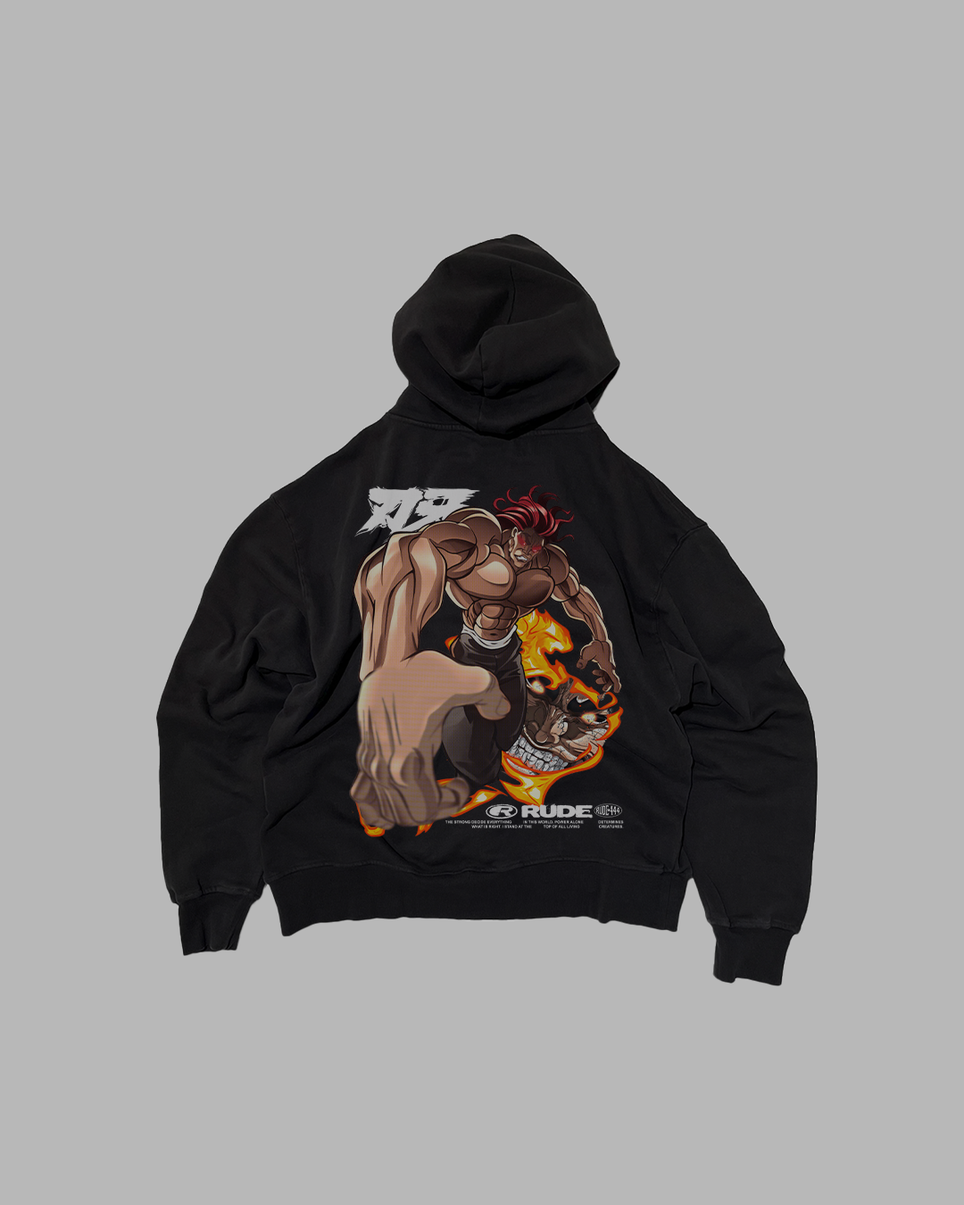 THRILL OF THE FIGHT 'PERFORMANCE' DROP SHOULDER HOODIE