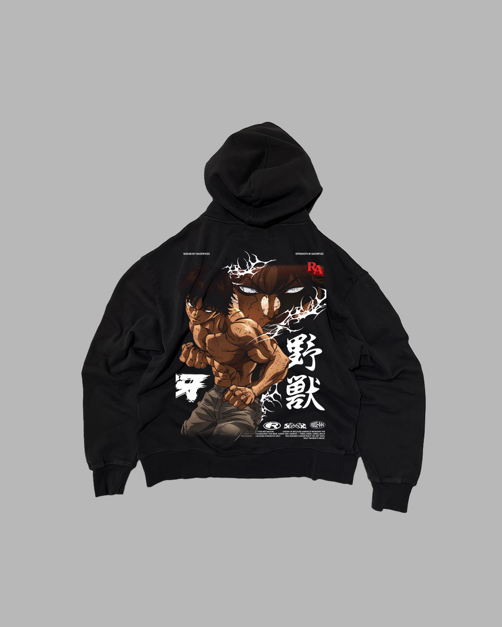THRILL OF THE FIGHT 'PERFORMANCE' DROP SHOULDER HOODIE