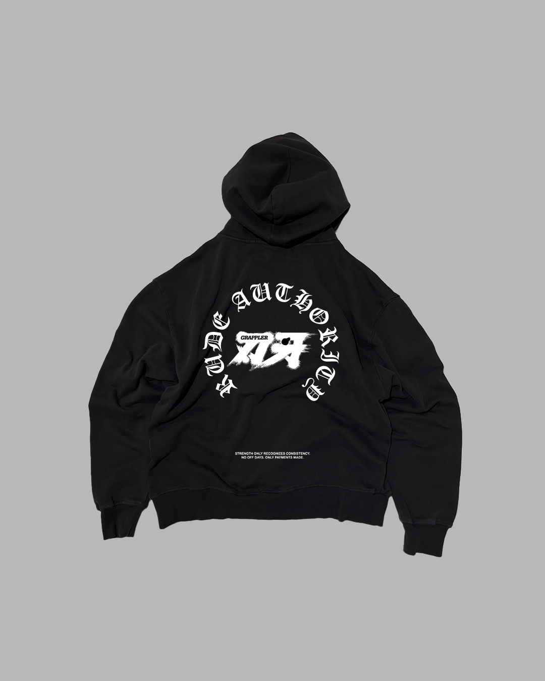 THRILL OF THE FIGHT 'PERFORMANCE' DROP SHOULDER HOODIE