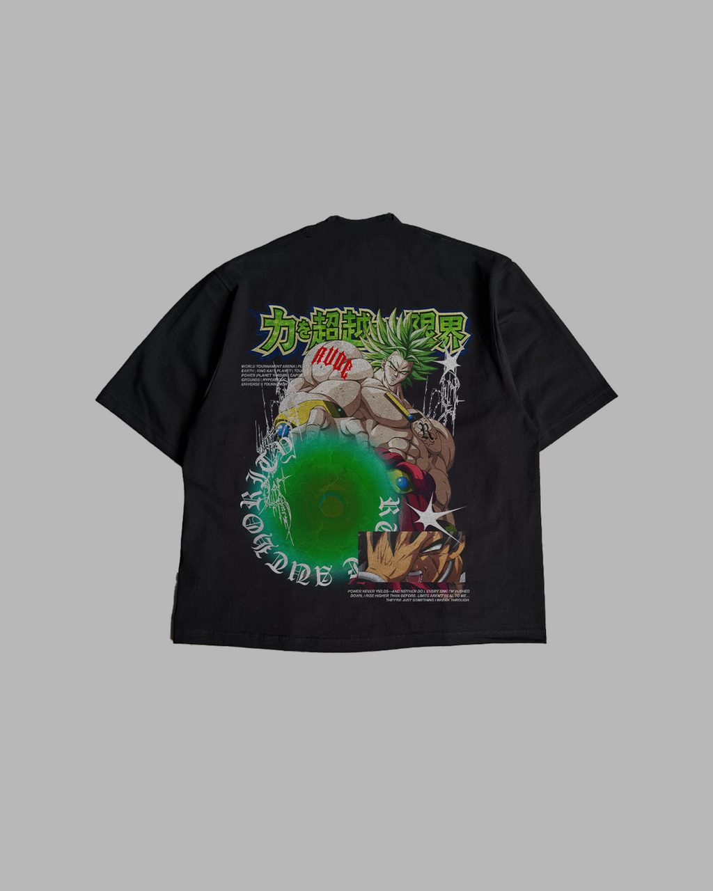 UNCHAINED FURY 'PREMIUM' OVERSIZED TEE