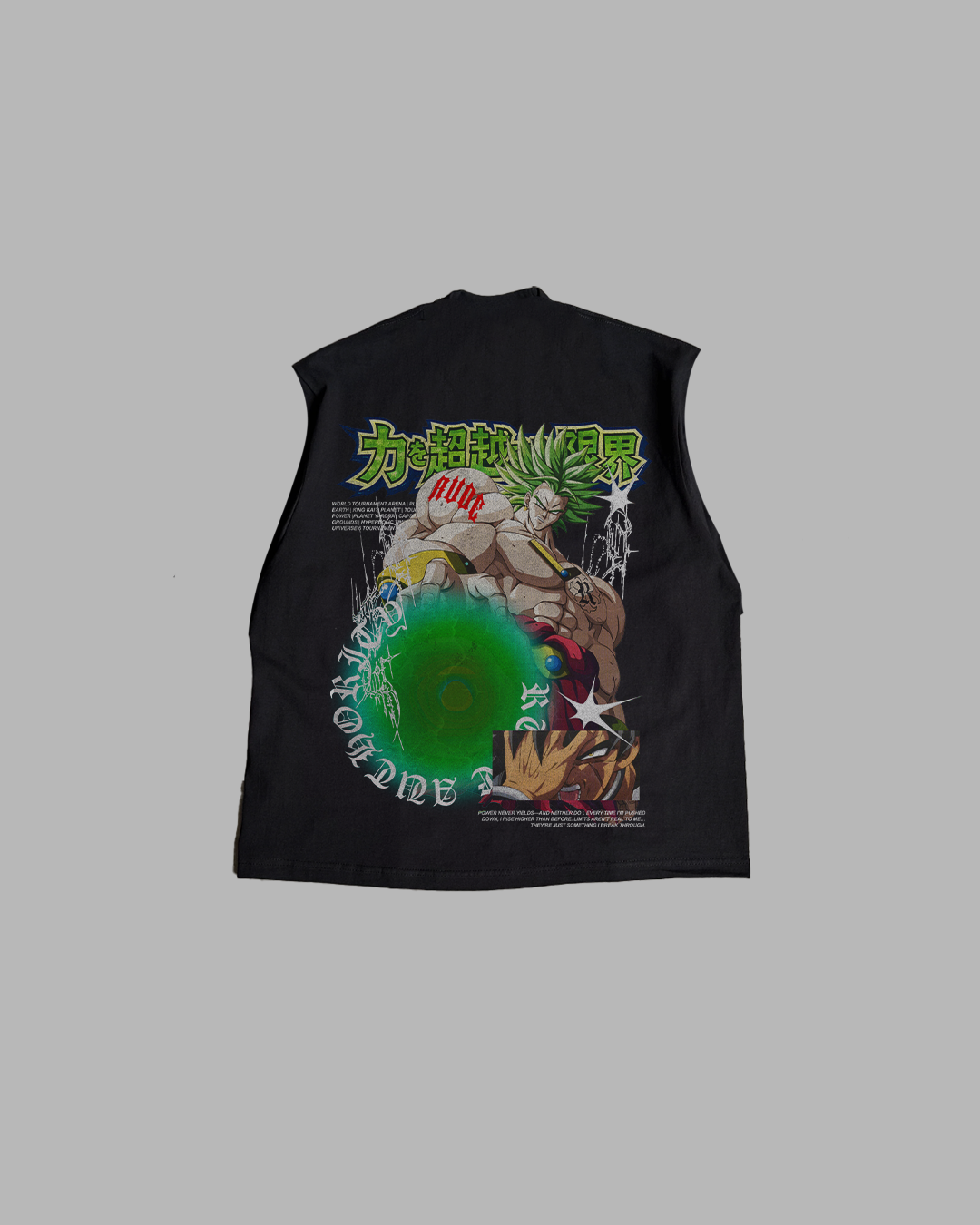 UNCHAINED FURY 'PREMIUM' OVERSIZED TEE