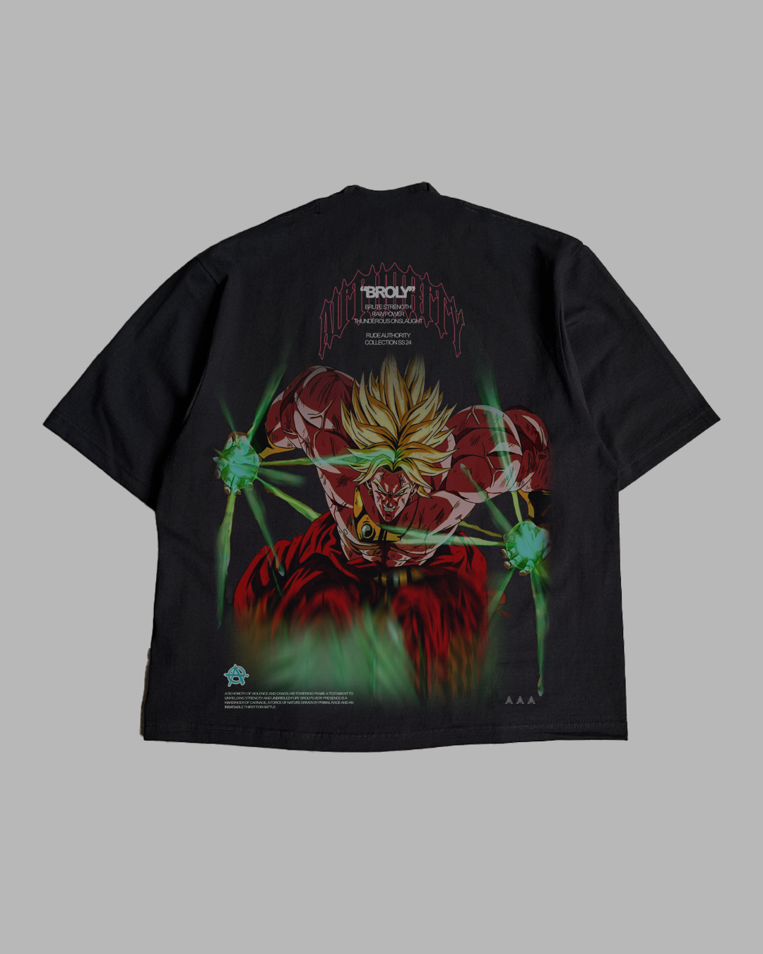 UNSTOPPABLE OVERSIZED TEE - BACK DESIGN