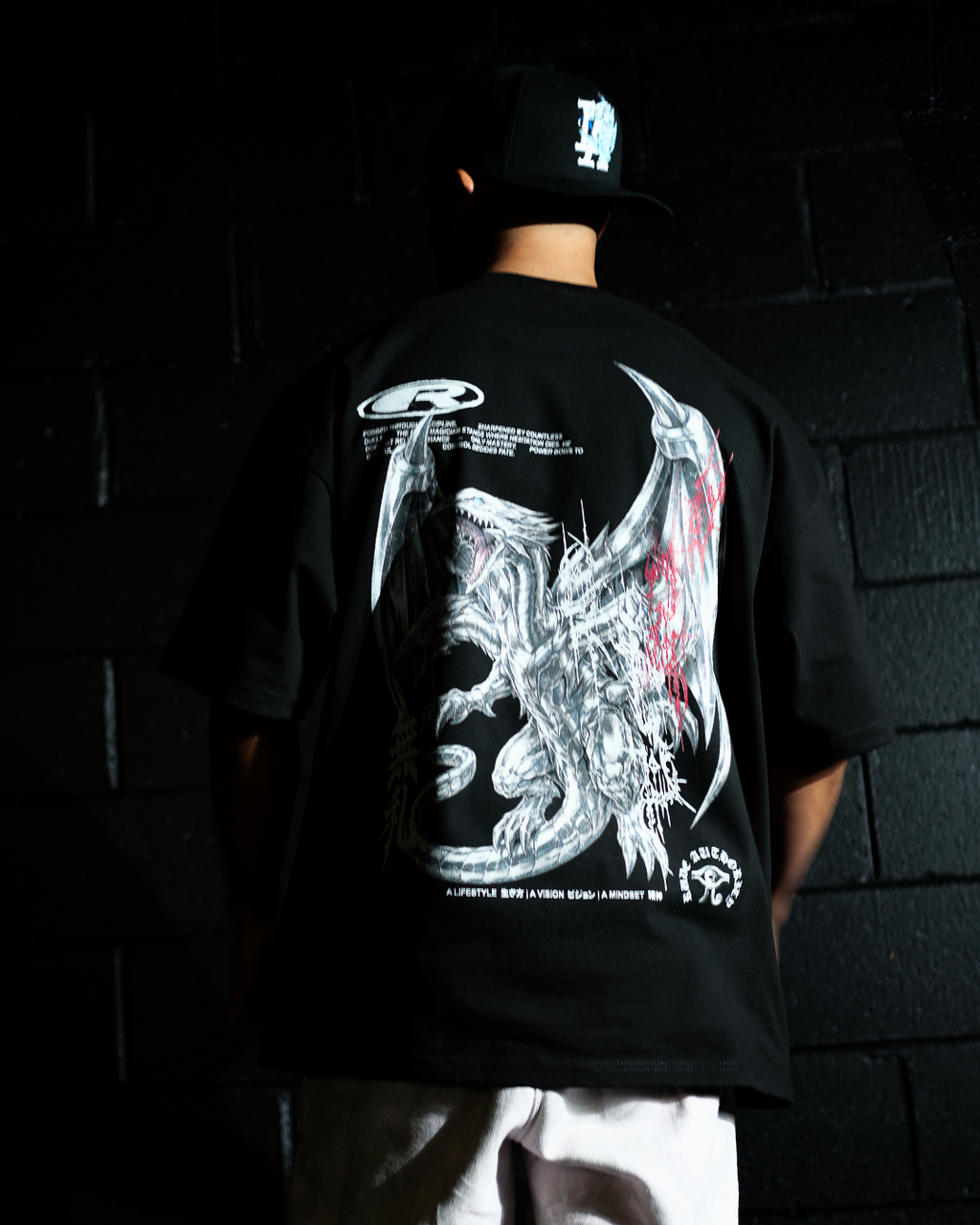 IVORY TYRANT 'PREMIUM' OVERSIZED TEE
