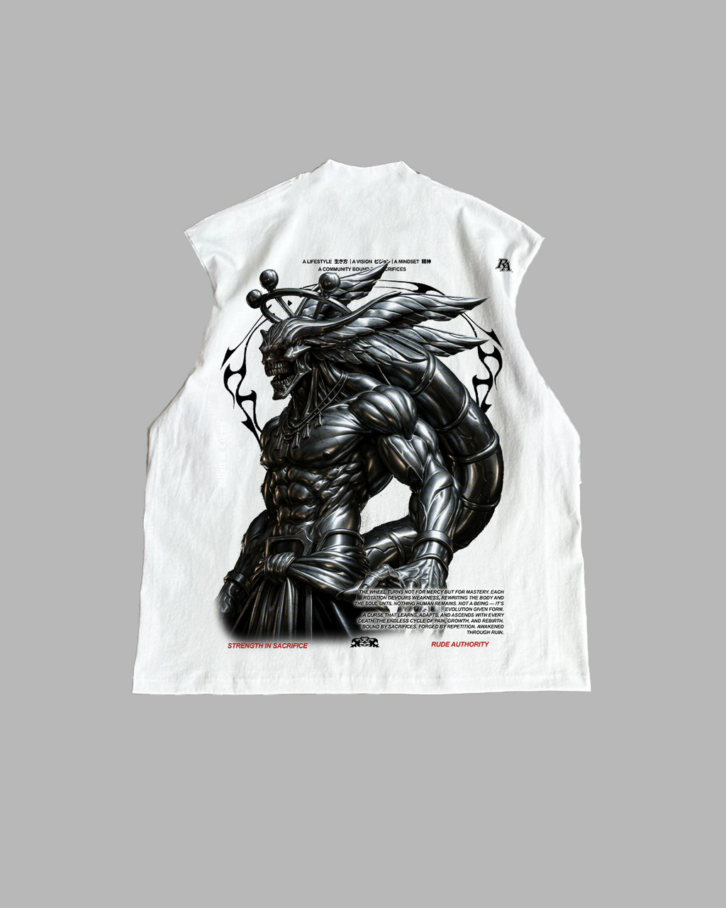 WHEEL OF CURSES 'PREMIUM' OVERSIZED TEE