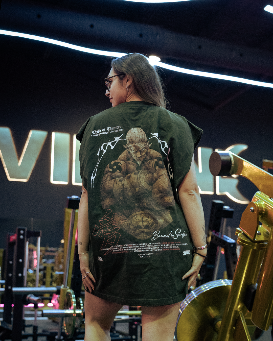 CHILD OF THUNDER 'PREMIUM' OVERSIZED TEE